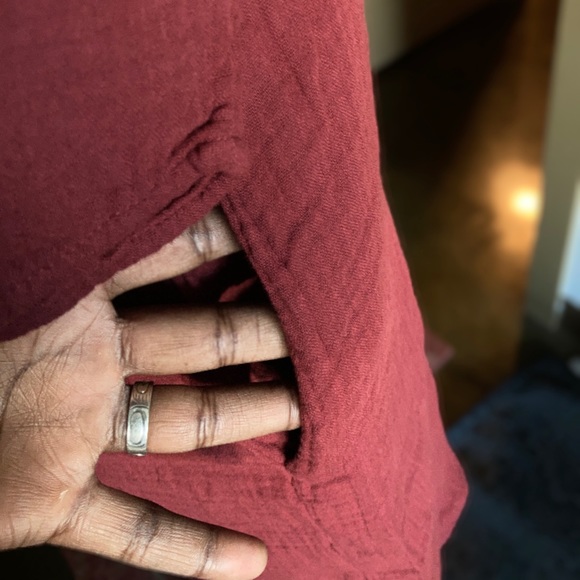 Suunday | NWT Cotton Gauze Dress - Terracotta, L - Picture 8 of 16